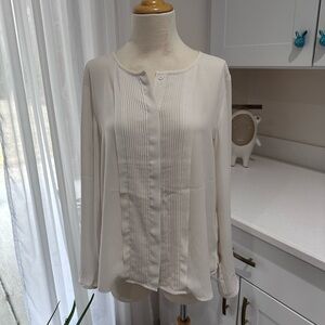 Elegant Cream Blouse